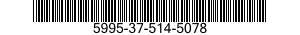 5995-37-514-5078 CABLE ASSEMBLY SET,RADIO FREQUENCY 5995375145078 375145078
