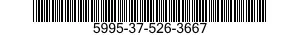 5995-37-526-3667 CABLE ASSEMBLY,SPECIAL PURPOSE,ELECTRICAL 5995375263667 375263667