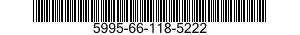5995-66-118-5222 CABLE ASSEMBLY,SPECIAL PURPOSE,ELECTRICAL 5995661185222 661185222