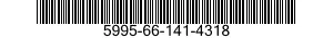 5995-66-141-4318 CABLE ASSEMBLY,RADIO FREQUENCY 5995661414318 661414318