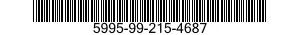 5995-99-215-4687 CABLE ASSEMBLY SET, 5995992154687 992154687