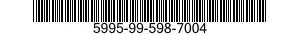 5995-99-598-7004 CABLE ASSEMBLY,RADIO FREQUENCY 5995995987004 995987004
