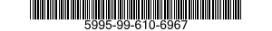 5995-99-610-6967 CABLE ASSEMBLY,SPECIAL 5995996106967 996106967