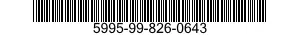 5995-99-826-0643 LEAD,ELECTRICAL 5995998260643 998260643