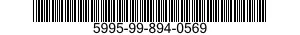 5995-99-894-0569 CABLE ASSEMBLY,RADIO FREQUENCY 5995998940569 998940569