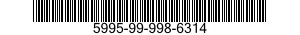 5995-99-998-6314 CABLE ASSEMBLY,RADIO FREQUENCY 5995999986314 999986314