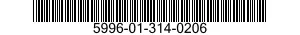 5996-01-314-0206 AMPLIFIER ASSEMBLY 5996013140206 013140206