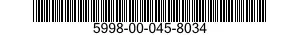 5998-00-045-8034 CIRCUIT CARD ASSEMBLY 5998000458034 000458034