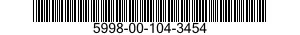 5998-00-104-3454 CIRCUIT CARD ASSEMBLY 5998001043454 001043454