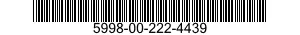 5998-00-222-4439 HOLDER,ELECTRICAL CARD 5998002224439 002224439