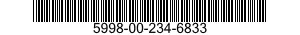 5998-00-234-6833 CIRCUIT CARD ASSEMBLY 5998002346833 002346833