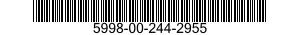 5998-00-244-2955 CIRCUIT CARD ASSEMBLY 5998002442955 002442955