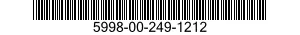 5998-00-249-1212 CIRCUIT CARD ASSEMBLY 5998002491212 002491212