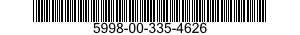 5998-00-335-4626 CIRCUIT CARD ASSEMBLY 5998003354626 003354626