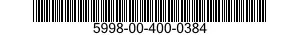 5998-00-400-0384 CIRCUIT CARD ASSEMBLY 5998004000384 004000384