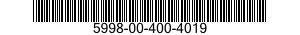 5998-00-400-4019 CIRCUIT CARD ASSEMBLY 5998004004019 004004019