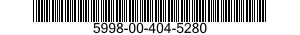 5998-00-404-5280 CIRCUIT CARD ASSEMBLY 5998004045280 004045280