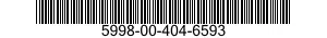 5998-00-404-6593 CIRCUIT CARD ASSEMBLY 5998004046593 004046593