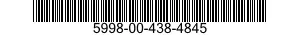 5998-00-438-4845 CIRCUIT CARD ASSEMBLY 5998004384845 004384845