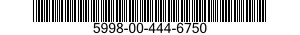5998-00-444-6750 HOLDER,ELECTRICAL CARD 5998004446750 004446750