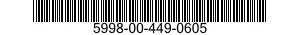 5998-00-449-0605 CIRCUIT CARD ASSEMBLY 5998004490605 004490605