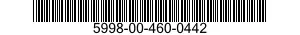 5998-00-460-0442 CIRCUIT CARD ASSEMBLY 5998004600442 004600442