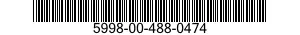 5998-00-488-0474 PRINTED WIRING BOARD 5998004880474 004880474