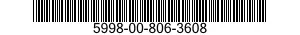 5998-00-806-3608 CIRCUIT CARD ASSEMBLY 5998008063608 008063608