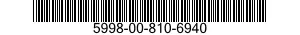 5998-00-810-6940 ELECTRONIC COMPONENTS ASSEMBLY 5998008106940 008106940