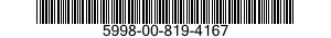5998-00-819-4167 CIRCUIT CARD ASSEMBLY 5998008194167 008194167