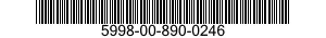5998-00-890-0246 CIRCUIT CARD ASSEMBLY 5998008900246 008900246