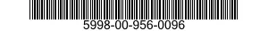 5998-00-956-0096 ELECTRONIC COMPONENTS ASSEMBLY 5998009560096 009560096