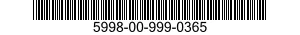 5998-00-999-0365 CIRCUIT CARD ASSEMBLY 5998009990365 009990365