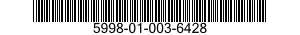 5998-01-003-6428 CIRCUIT CARD ASSEMBLY 5998010036428 010036428