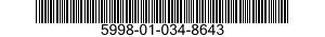 5998-01-034-8643 EXTENDER CARD,ELECTRONIC TEST 5998010348643 010348643