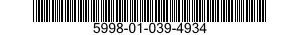 5998-01-039-4934 BACKPLANE ASSEMBLY 5998010394934 010394934