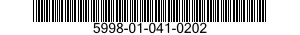 5998-01-041-0202 PRINTED WIRING BOARD 5998010410202 010410202