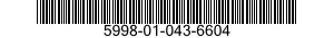 5998-01-043-6604 CIRCUIT CARD ASSEMBLY 5998010436604 010436604
