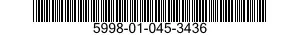5998-01-045-3436 END ITEM DELETED 5998010453436 010453436