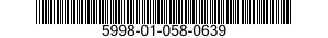 5998-01-058-0639 CIRCUIT CARD ASSEMBLY 5998010580639 010580639