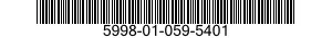 5998-01-059-5401 PRINTED CIRCUIT BOARD 5998010595401 010595401