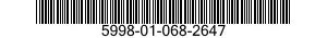 5998-01-068-2647 CIRCUIT CARD ASSEMBLY 5998010682647 010682647