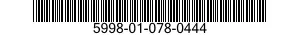 5998-01-078-0444 HOLDER,PRINTED CIRCUIT BOARD 5998010780444 010780444