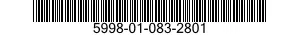 5998-01-083-2801  5998010832801 010832801