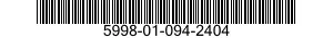 5998-01-094-2404 CIRCUIT CARD ASSEMBLY 5998010942404 010942404