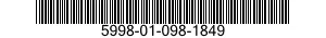 5998-01-098-1849 CIRCUIT CARD ASSEMBLY 5998010981849 010981849