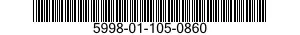5998-01-105-0860 HOLDER,PRINTED CIRCUIT BOARD 5998011050860 011050860