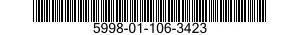 5998-01-106-3423 CIRCUIT CARD ASSEMBLY 5998011063423 011063423