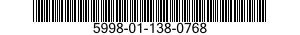 5998-01-138-0768  5998011380768 011380768