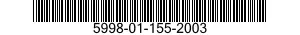 5998-01-155-2003 CIRCUIT CARD ASSEMBLY 5998011552003 011552003